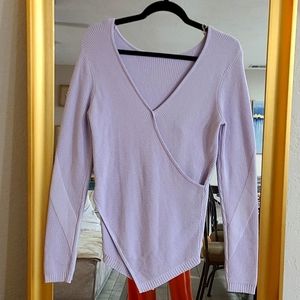 Lilac lulu lemon sweater